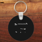 Porte-clés Tennis Halloween - Halloween (Recto)