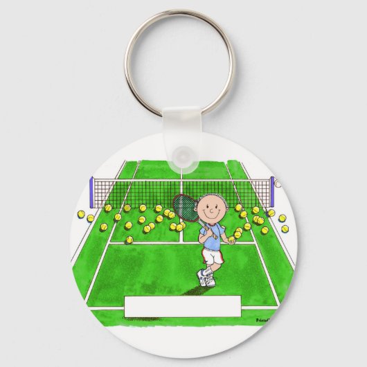 Porte-clés Tennis Male (Recto)