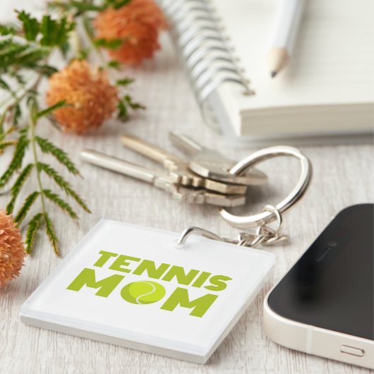 Porte-clés Tennis Maman (Devant Droit)