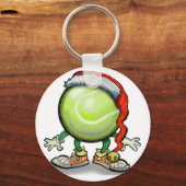 Porte-clés Tennis Noël (Recto)
