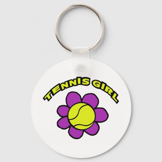 PORTE-CLÉS TENNIS PORTE - CLÉ FILLE (Recto)
