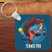 Porte-clés Tennis Pro Hot Dog Trick Shot Pine Marten Carton (Recto)