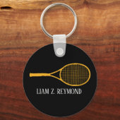 Porte-clés Tennis Racquet Porte - clé sportif (Recto)