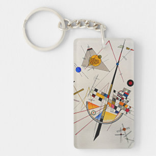 Porte-clés Tension délicate de Wassily Kandinsky,