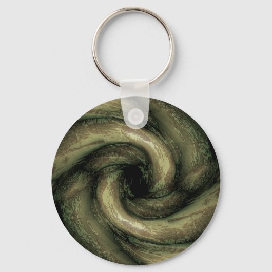 Porte-clés tentacules de monstre vert (Recto)