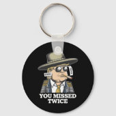 Porte-clés Tentative d'assassinat de Trump Trump 2024 Vous av (Recto)