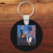 Porte-clés Tentative d'initiation de Trump (Recto)