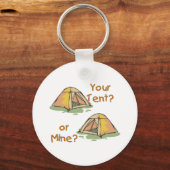 Porte-clés Tentes de camping (Recto)