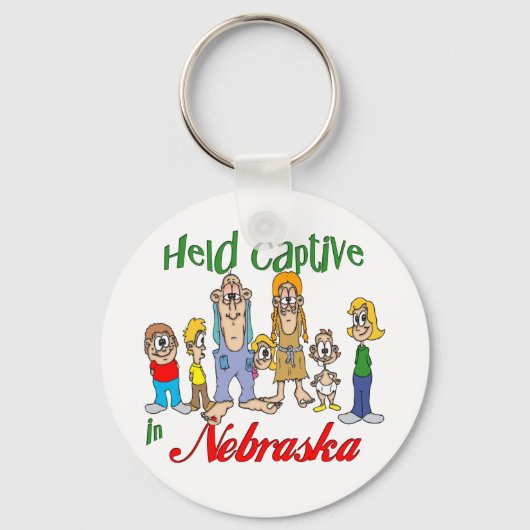 Porte-clés Tenu captif au Nebraska (Recto)