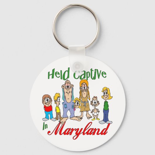 Porte-clés Tenu captif dans le Maryland (Recto)