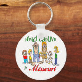 Porte-clés Tenu captif dans le Missouri (Recto)