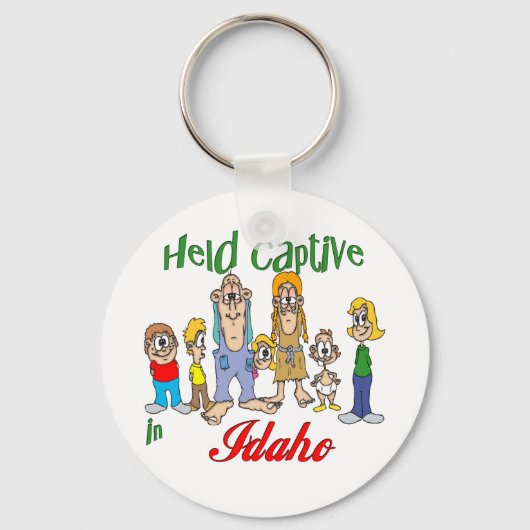 Porte-clés Tenu captif en Idaho (Recto)