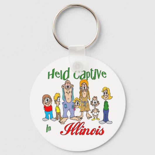 Porte-clés Tenu captif en Illinois (Recto)