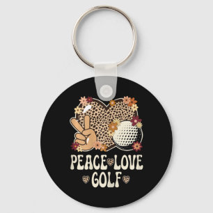 Porte-clés Tenue Amour Golf Passionnée Imprimé Guépard Femmes