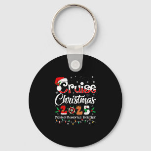 Porte-clés Tenue assortie Noël 2025 Famille Équipe Xmas S