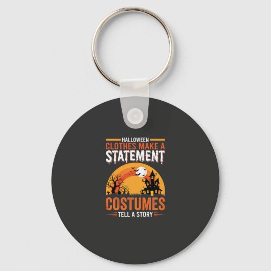 Porte-clés Tenues de Halloween Déclaration Conception de Mais (Recto)