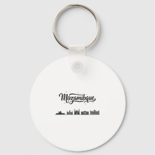 Porte-clés Tenues de vacances de voyage à Mozambique Skyline