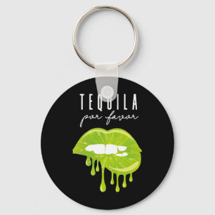 Porte-clés Tequila Por Favoriser Lips Lime Adulte Boire Cinco