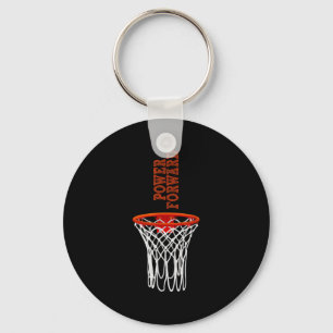 Porte-clés Termes de basket-ball Motivation Mot Power Forward