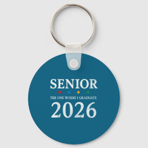 Porte-clés Terminale 2026 un où je suis diplômé chapitre aîné