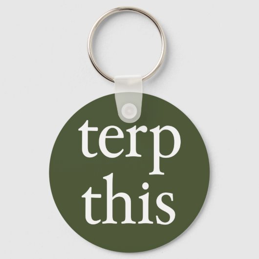 Porte-clés Terp Ce Porte - clé foncé (Recto)