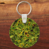 Porte-clés Terrain de tournesol (Recto)