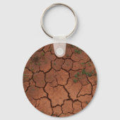 Porte-clés terrain sec et fissuré (Verso)