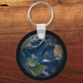 Porte-clés Terre Avec Nuages Et Glace De Mer (Recto)