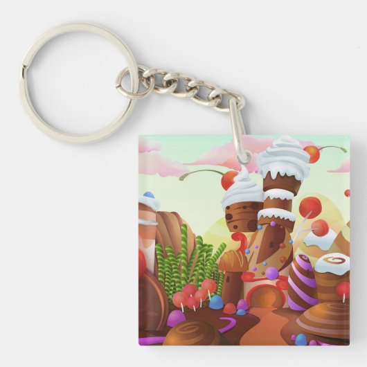 Porte-clés Terre De Chocolat (Devant)