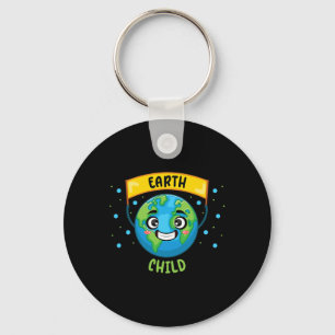 Porte-clés Terre Enfant Sauver Planète Enseignant Science Cli