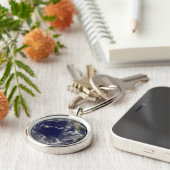 Porte-clés Terre Pleine Montrant Diverses Tempêtes Tropicales (Côté)