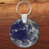 Porte-clés Terre Pleine Montrant Diverses Tempêtes Tropicales (Recto)