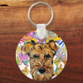 PORTE-CLÉS TERRIER AIRDALÉ (Recto)
