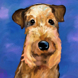PORTE-CLÉS TERRIER AIREDALE         