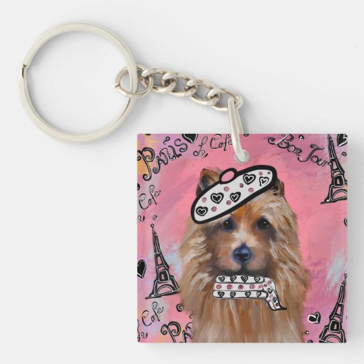 Porte-clés Terrier australien (Devant)