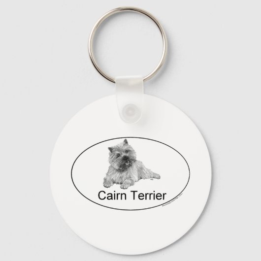 Porte-clés Terrier Cairn (Recto)