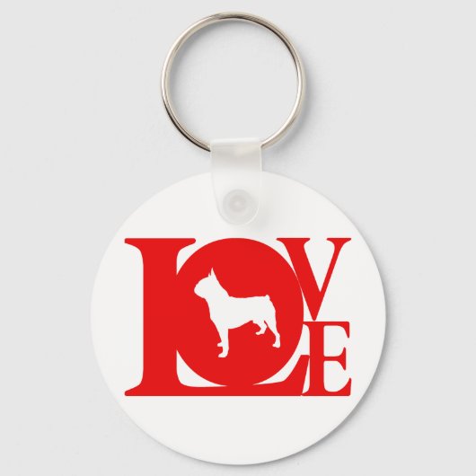 Porte-clés Terrier de Boston (Recto)