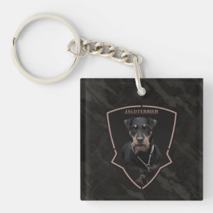 Porte-clés Terrier de chasse allemand (Jagdterrier)Porte - cl