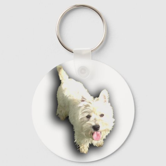 Porte-clés Terrier de West Highland (Recto)