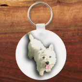 Porte-clés Terrier de West Highland (Recto)