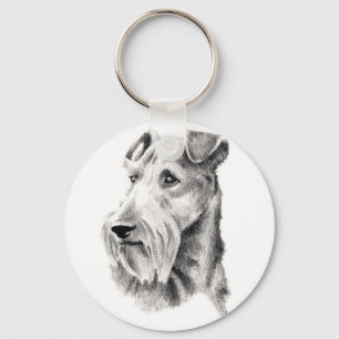 Porte-clés Terrier irlandais de porte - clé