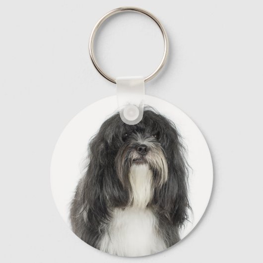 Porte-clés Terrier tibétain (Recto)