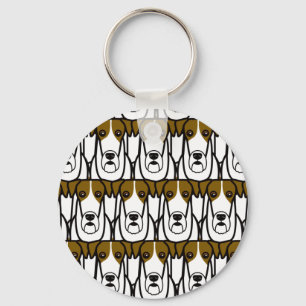 Porte-clés Terriers de Fox de fil