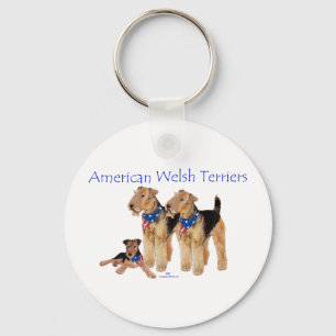 Porte-clés Terriers gallois américains