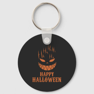 Porte-clés Terrifiant Halloween Visage Cri Horreur Foncé Parl