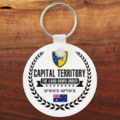 Porte-clés Territoire capital (Recto)