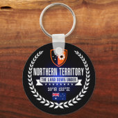 Porte-clés Territoire du Nord (Recto)