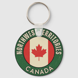 Porte-clés Territoires du Nord-Ouest Canada