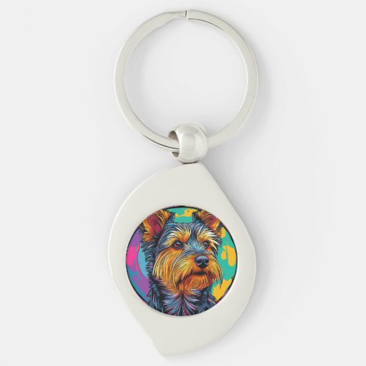 Porte-clés Tervier australien chien (Devant)