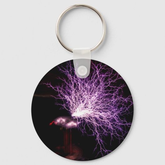 Porte-clés Tesla Coil Plasma (Recto)